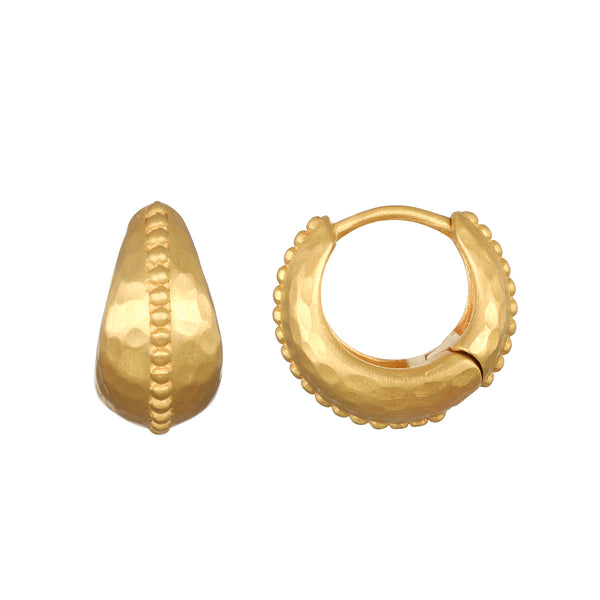 Little Joys Dot Huggie Hoop Earrings