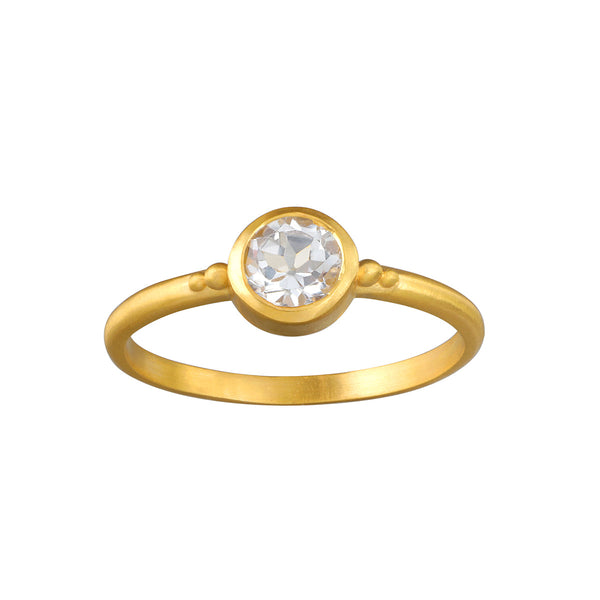 Second Sight White Topaz Ring